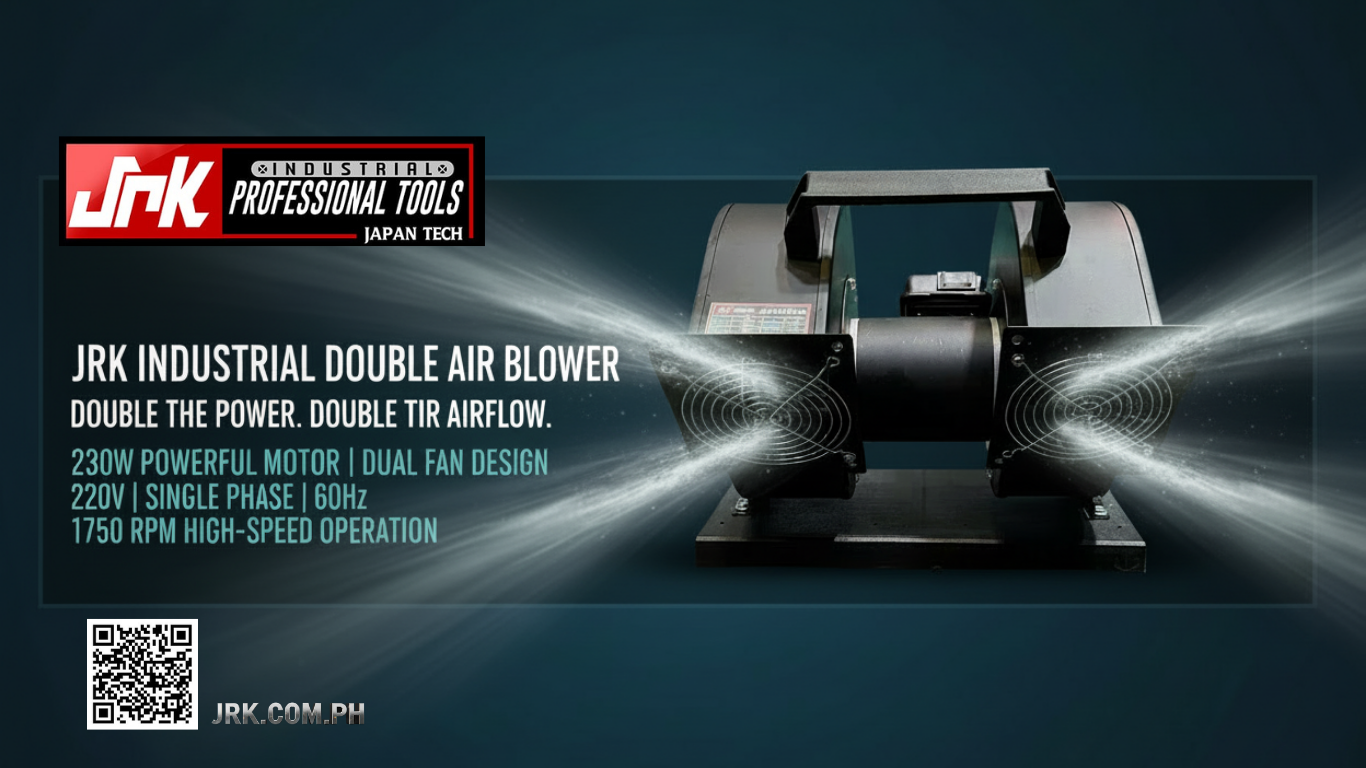 JRK Industrial Double Air Blower 230W — Dual Fan Design