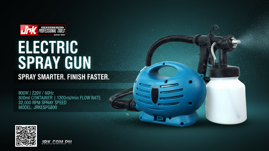 JRK Electric Spray Gun 800W Model JRKESPG800 — Spray Smarter. Finish Faster.