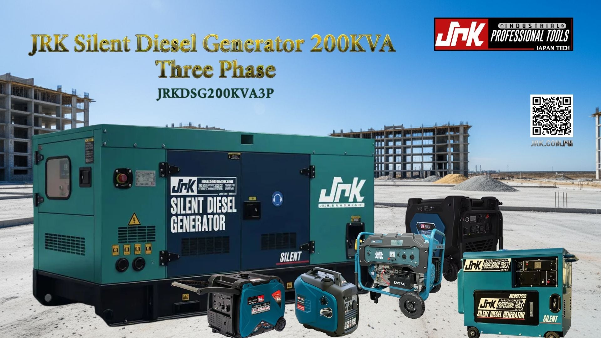 200KVA of Silence. The Most Powerful JRK Generator Yet.