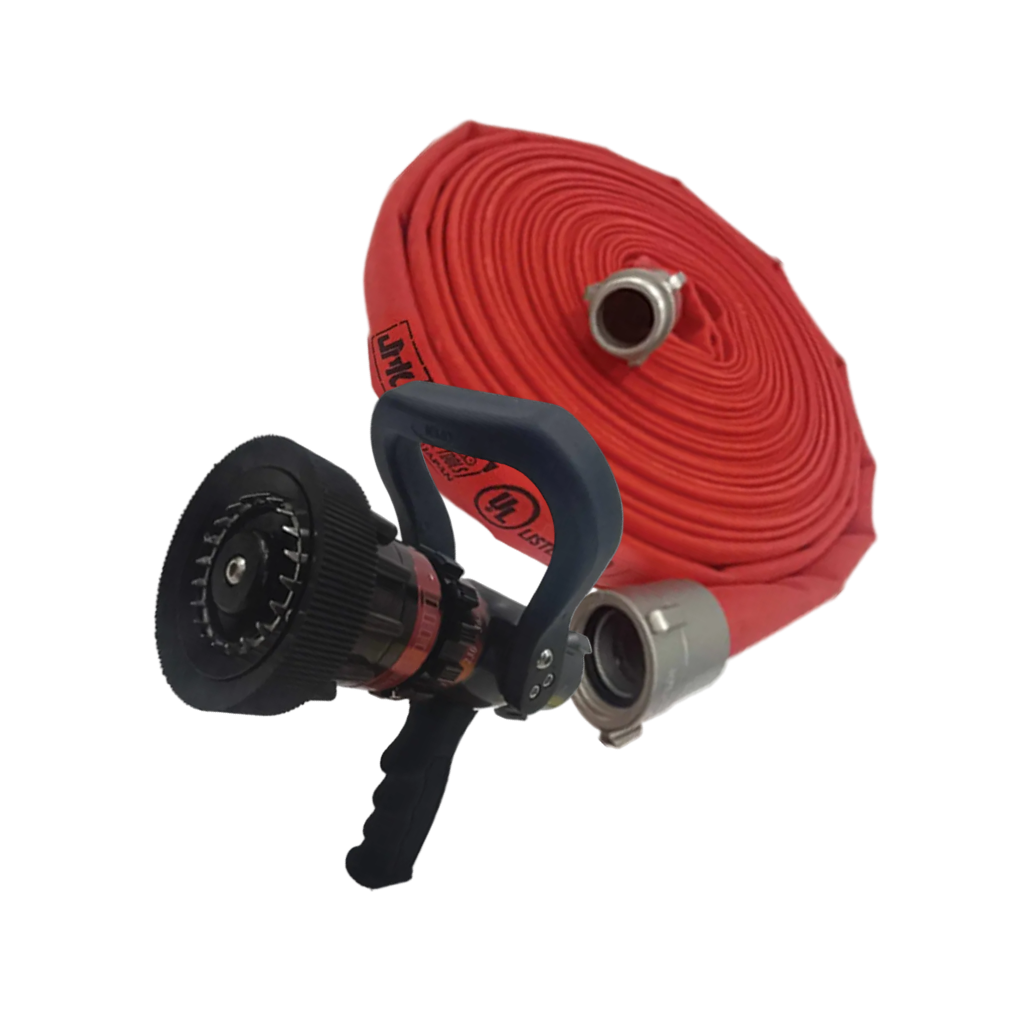 FIRE HOSE & NOZZLE