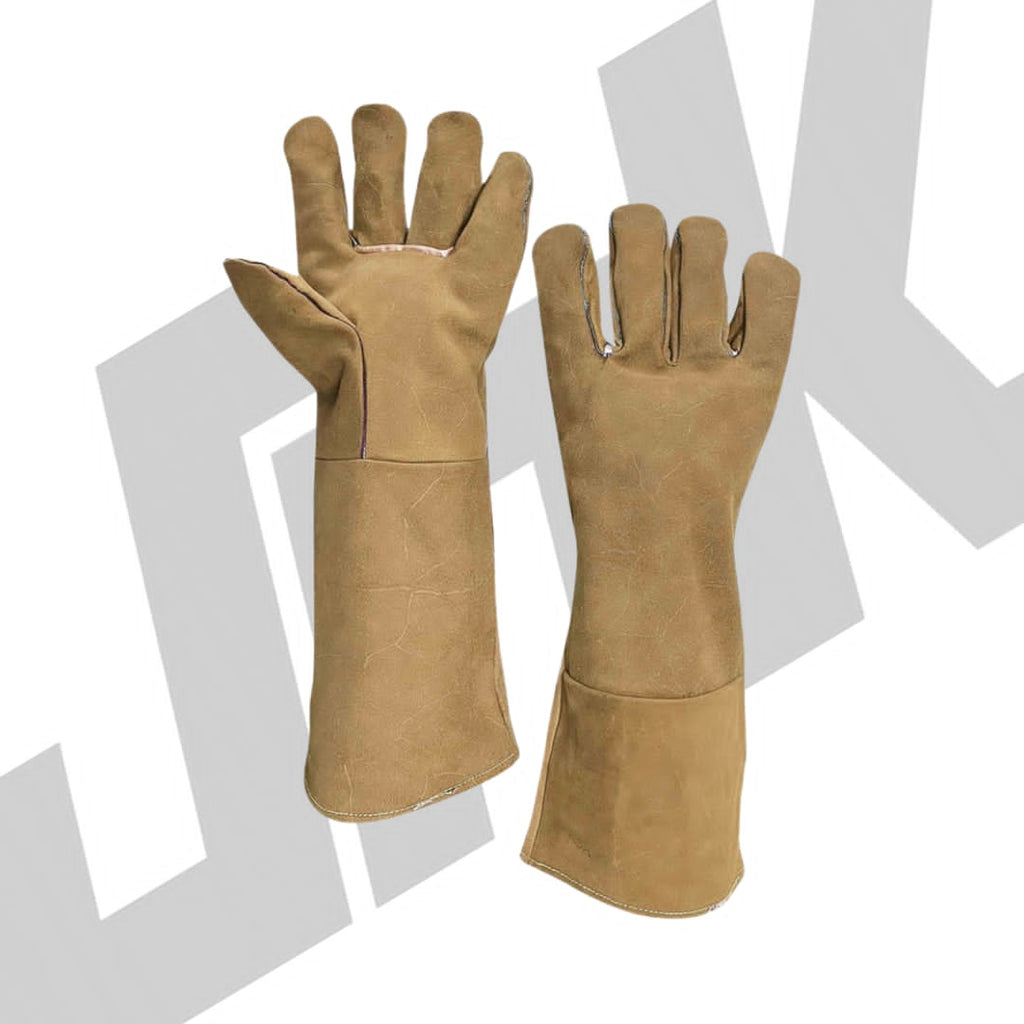 JRK Leather Welding Gloves 14-inch/16 inch Heavy Duty