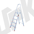 JRK Foldable Aluminum 5 Steps Ladder