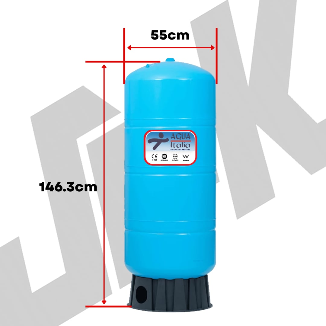 Aqua Italia Vertical Diaphragm Pressure Tank