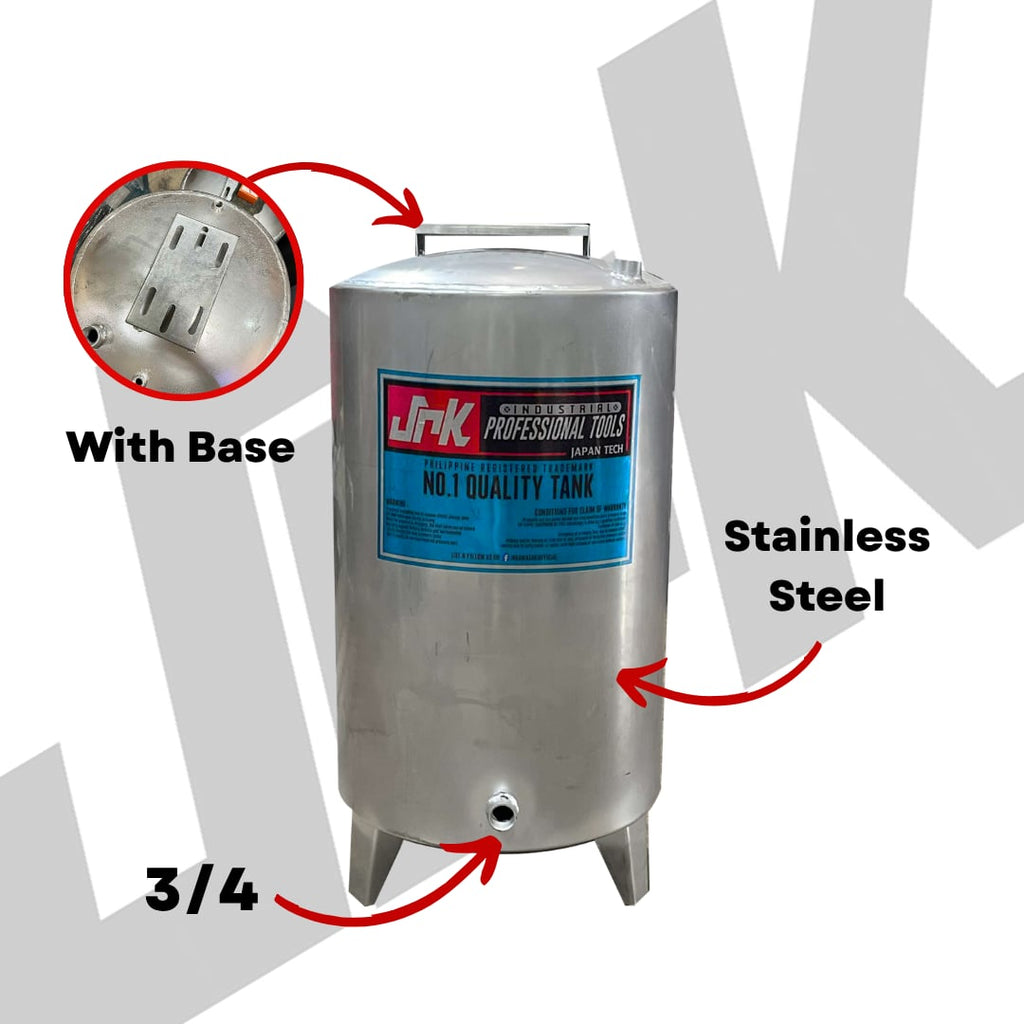 JRK Water Tank Pressure Tank 21 Gals. W/ Base | HEAVY DUTY