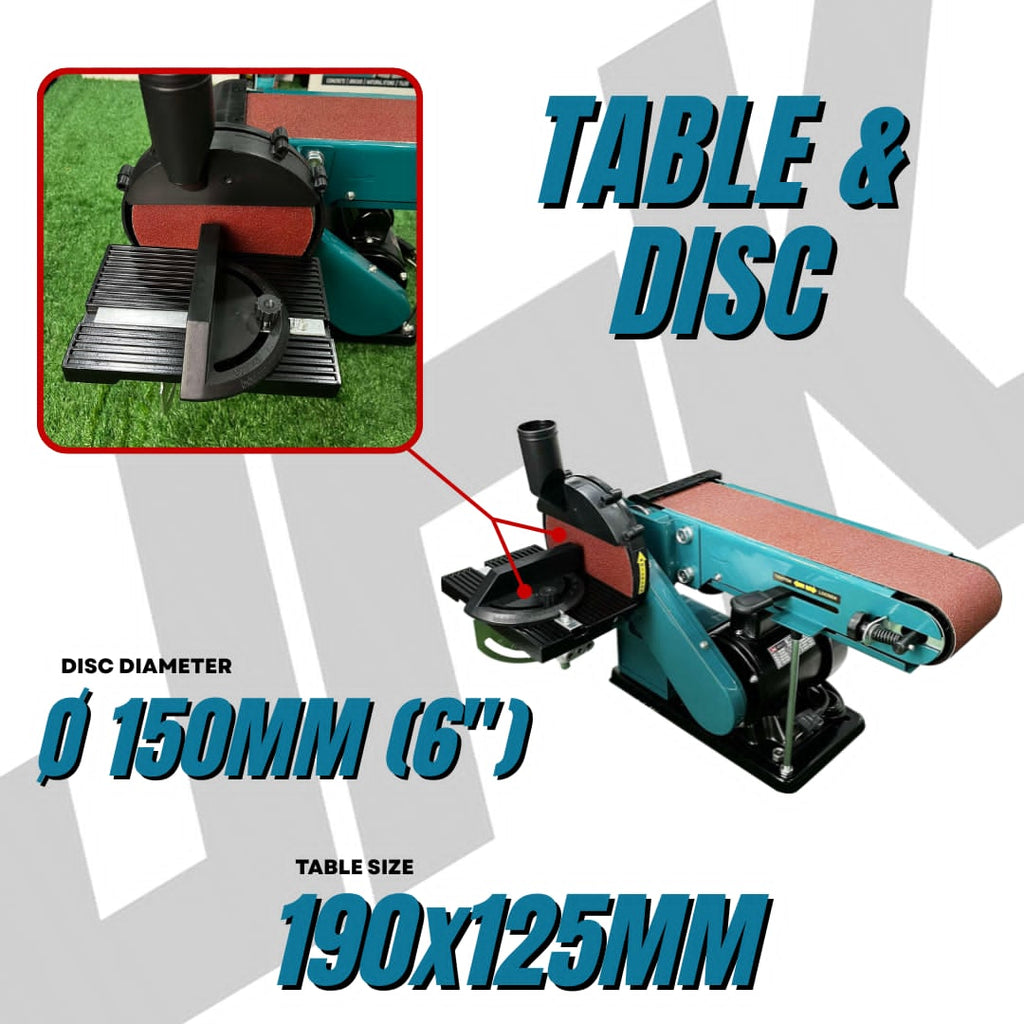 JRK Belt & Disc Sander 375W - 1/2HP