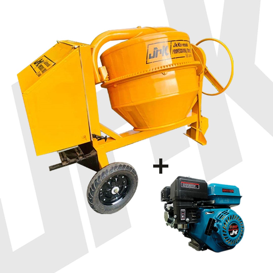 JRK Concrete Mixer 350L+Engine