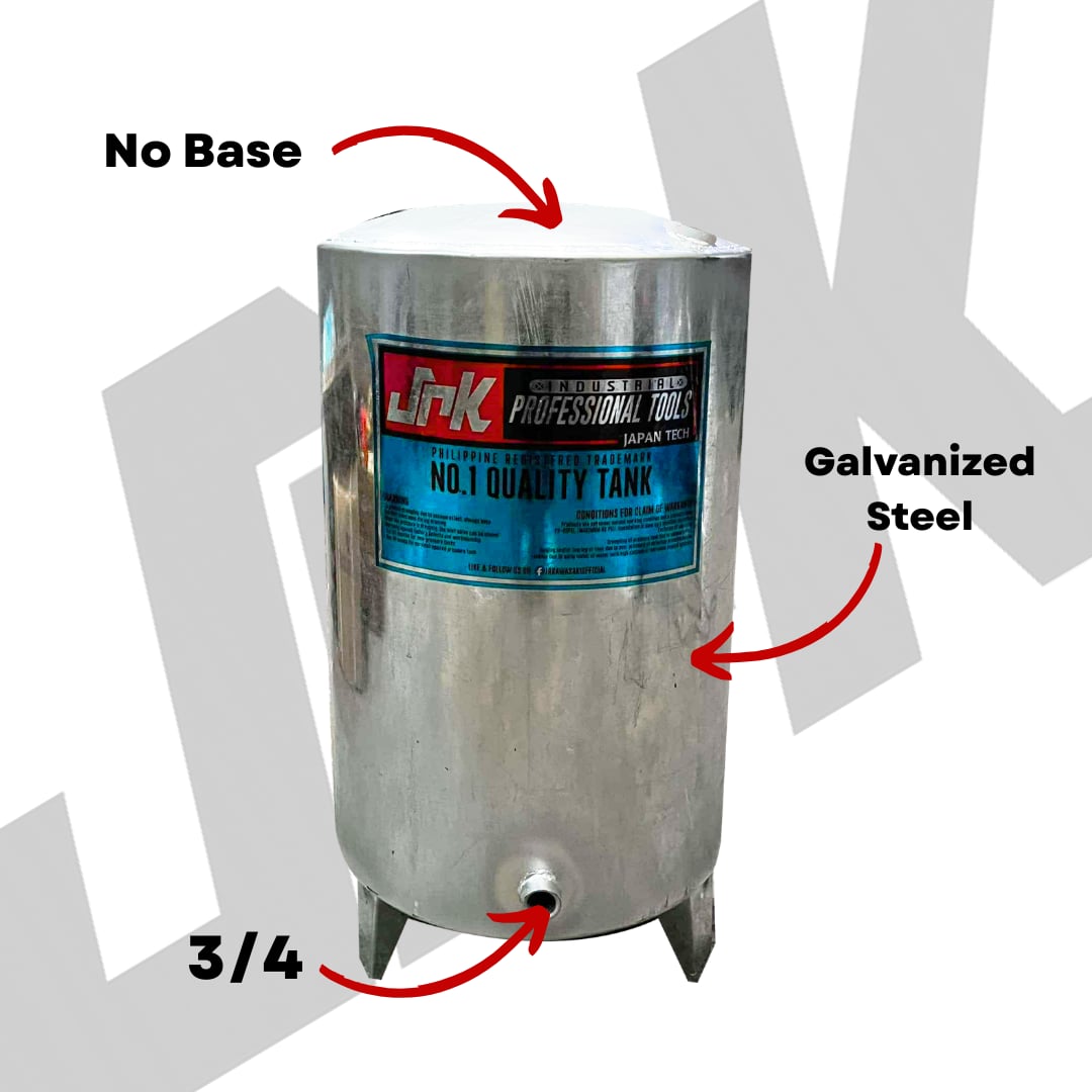 JRK Water Tank Pressure Tank 21gals W/O base | HEAVY DUTY