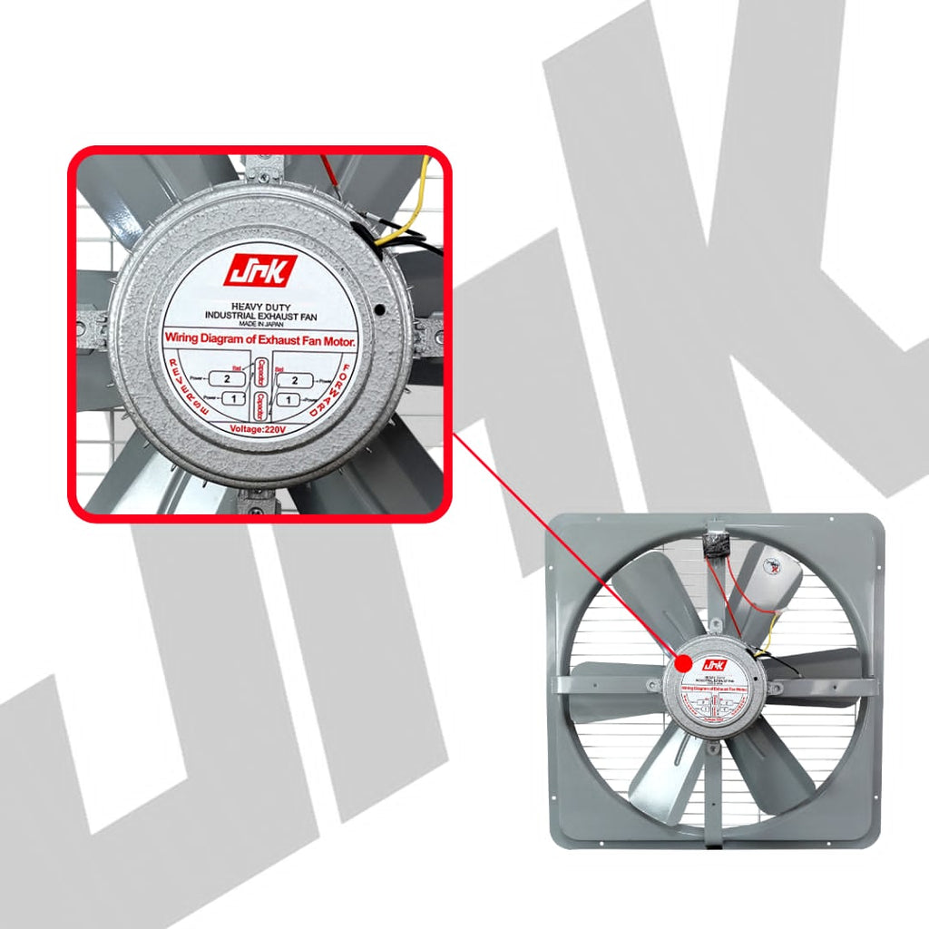 JRK Industrial Exhaust Fan 18" 350W