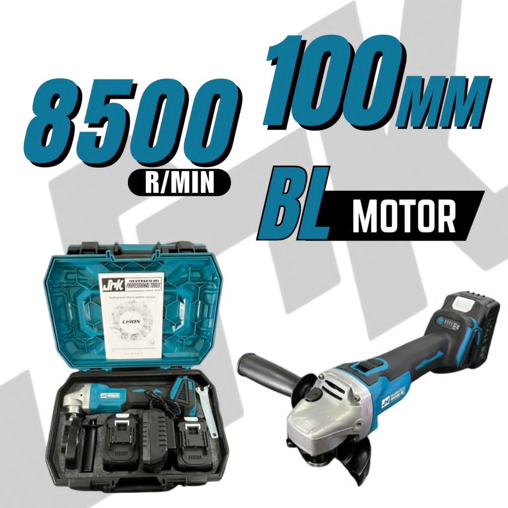 JRK Lithium Brushless Angle Grinder 21 Volts