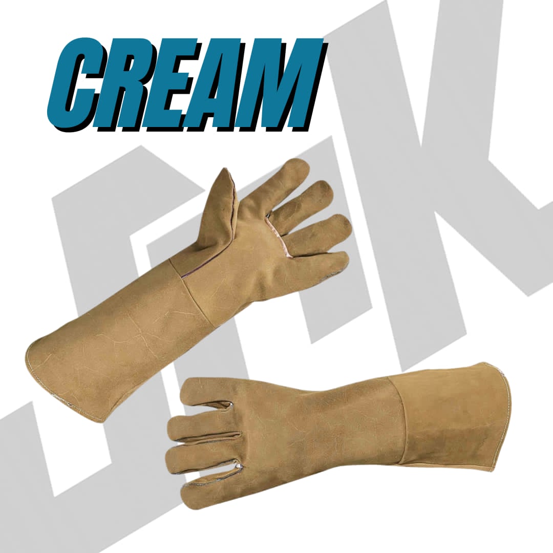 JRK Leather Welding Gloves 14-inch/16 inch Heavy Duty