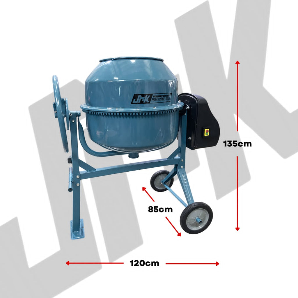 JRK Electric Concrete Mixer 180L