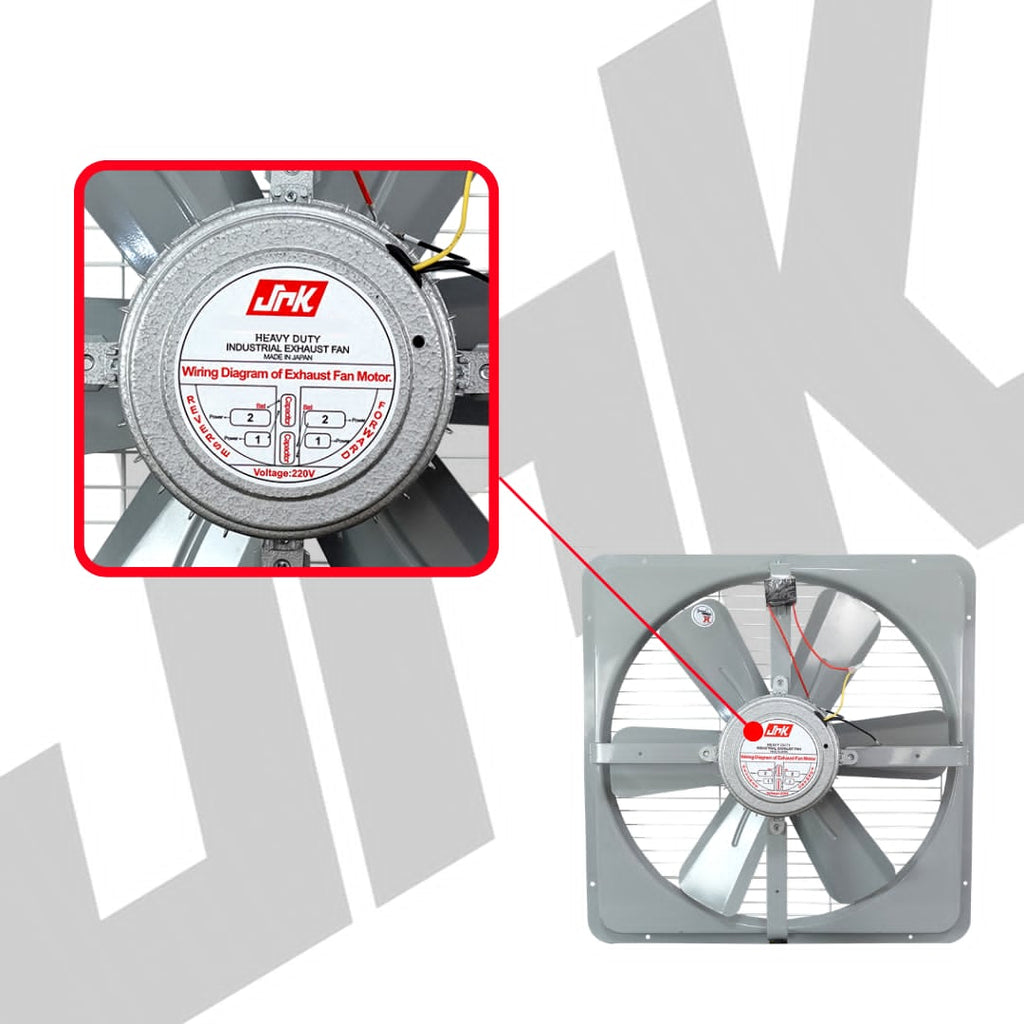 JRK Industrial Exhaust Fan 20" 380W