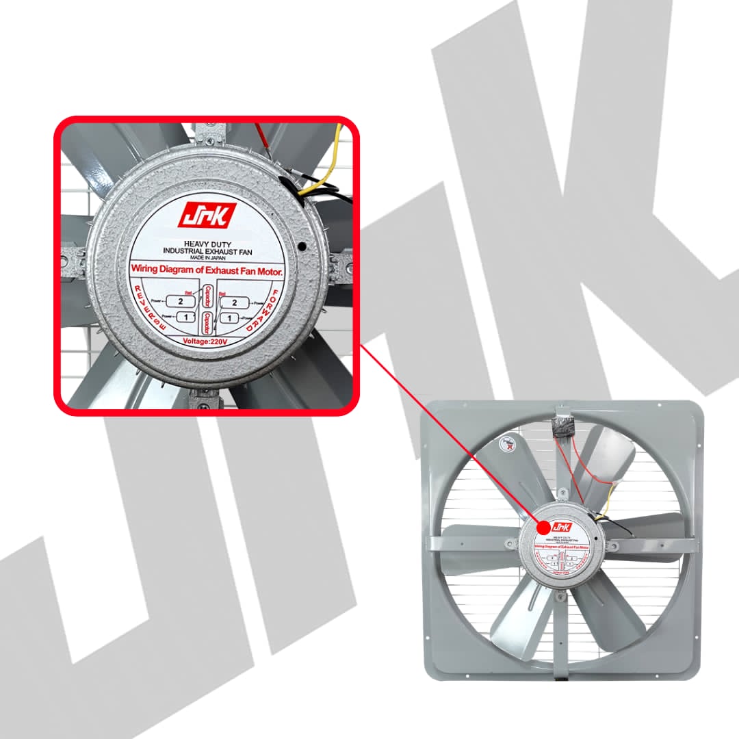 JRK Industrial Exhaust Fan 20" 380W