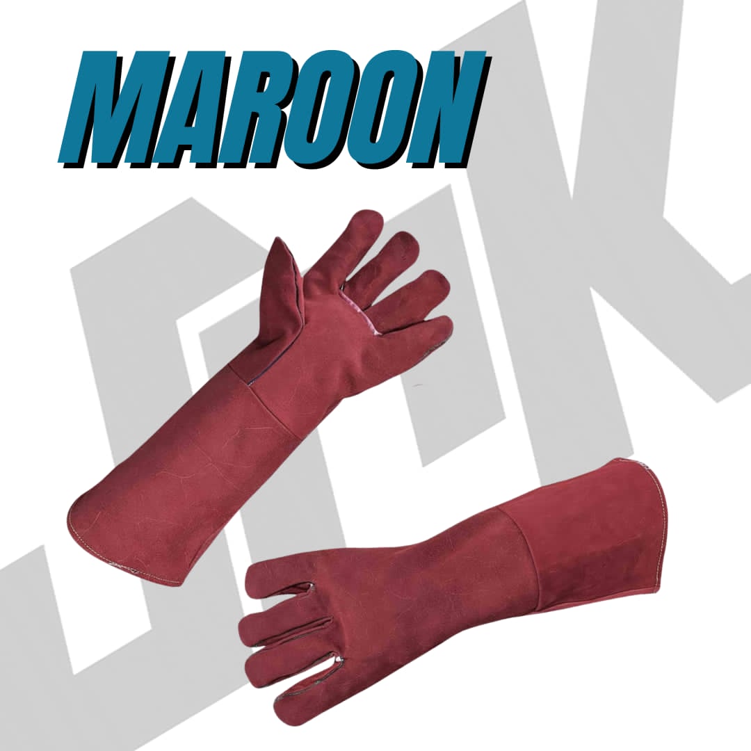 JRK Leather Welding Gloves 14-inch/16 inch Heavy Duty