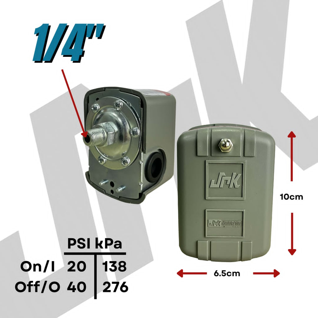 MALE PRESSURE SWITCH 20/40PSI