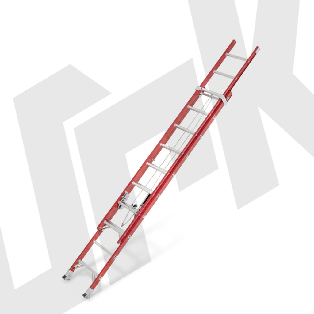 JRK Fiberglass Extension Ladder 2x10