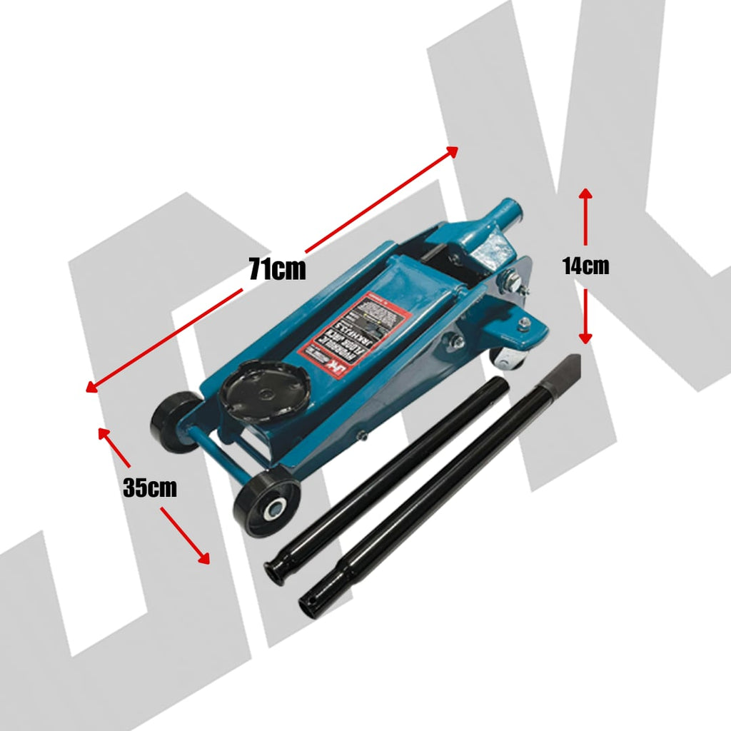 JRK 3.5-Ton Hydraulic Floor Jack 135mm - 500mm