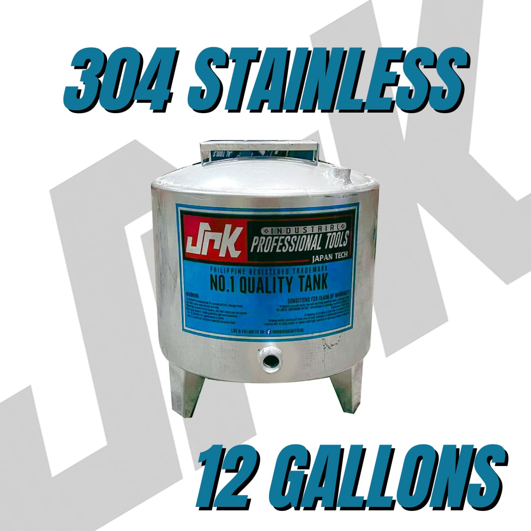 JRK Water Tank Pressure Tank 12gals W/ base