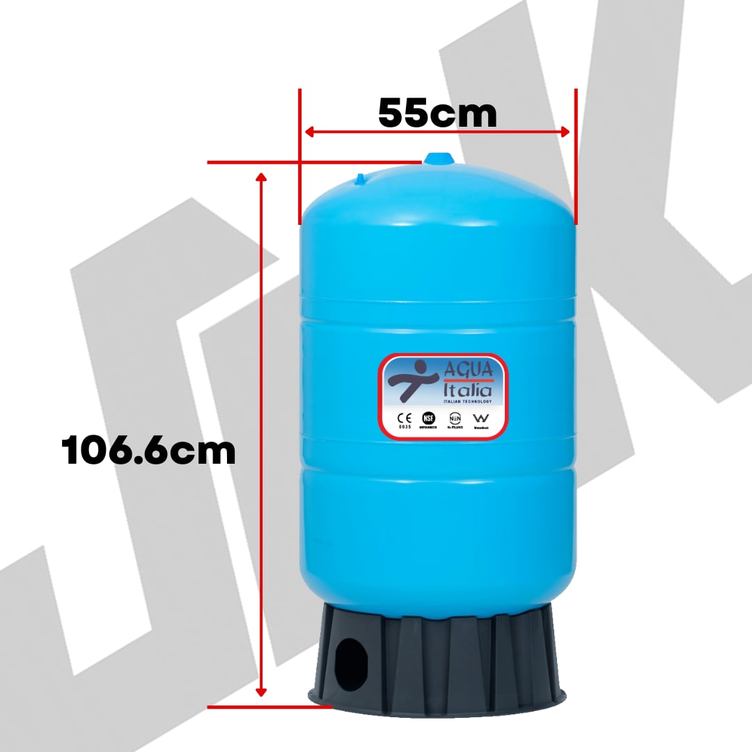 Aqua Italia Vertical Diaphragm Pressure Tank