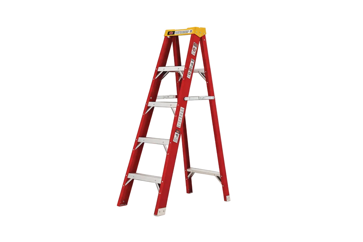 JRK Fiberglass A-Type Ladder 12-Step