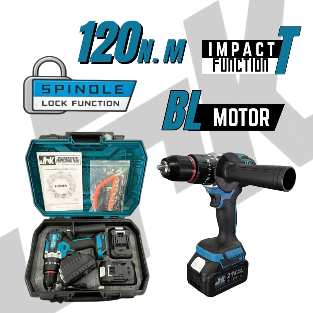 JRK Lithium Brushless Impact Drill  Volts V2