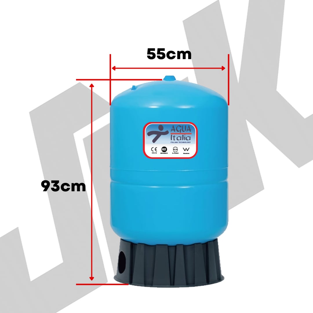 Aqua Italia Vertical Diaphragm Pressure Tank