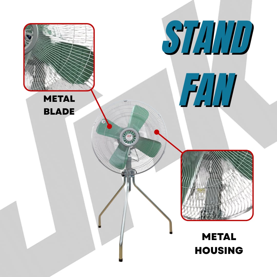 JRK Industrial Stand Fan 24"