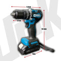JRK Lithium Brushless Impact Drill 21 Volts Lithium-Ion
