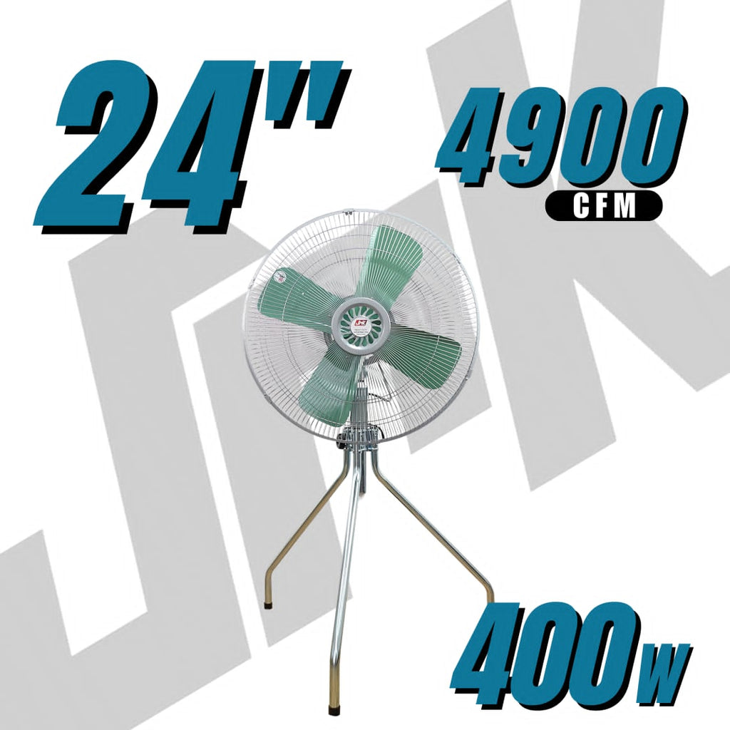 JRK Industrial Stand Fan 24"