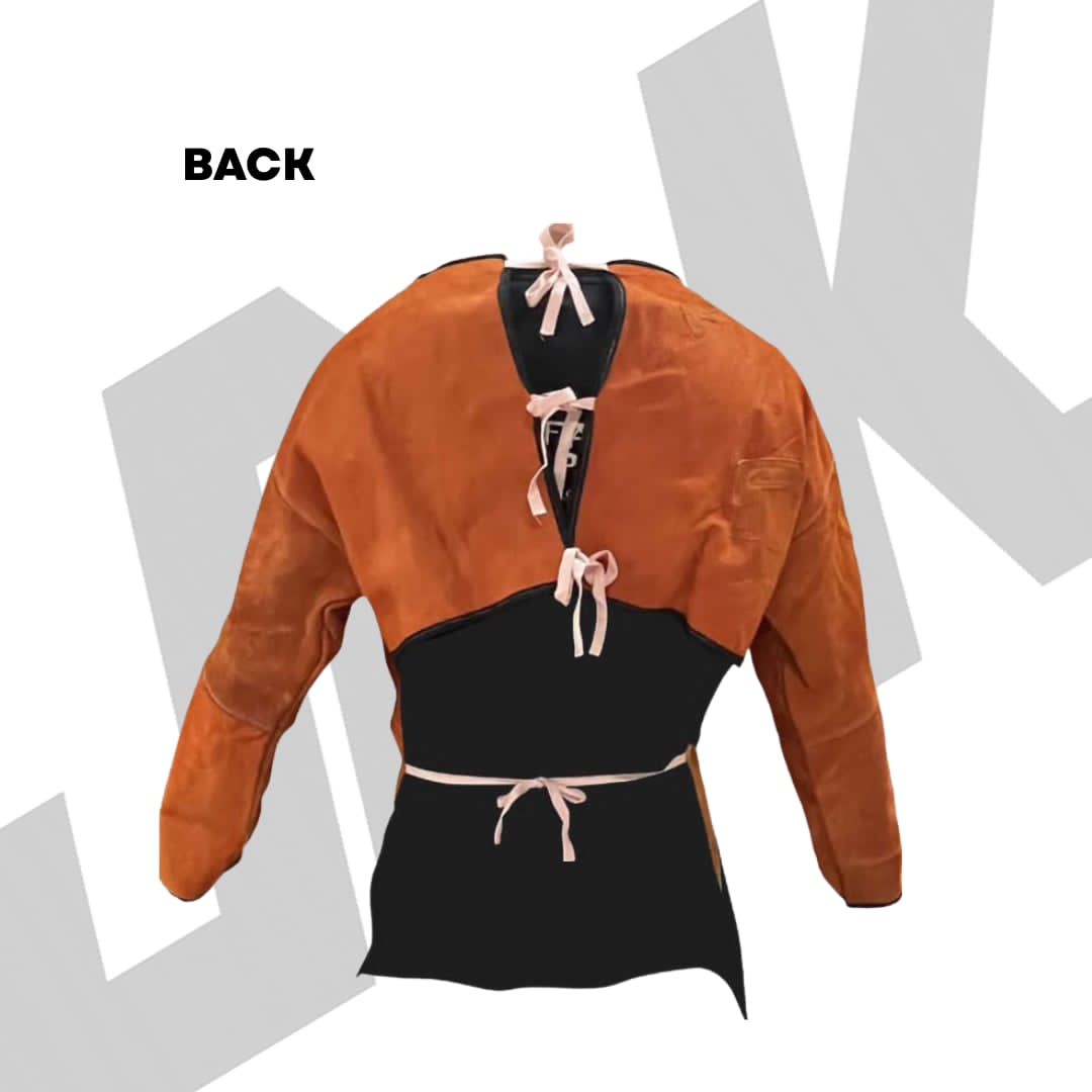 JRK Leather Welding Apron with Sleeves