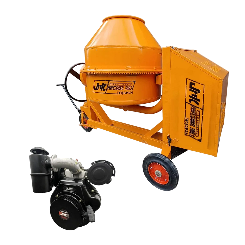 JRK Concrete Mixer 2 Bagger 500L+Engine