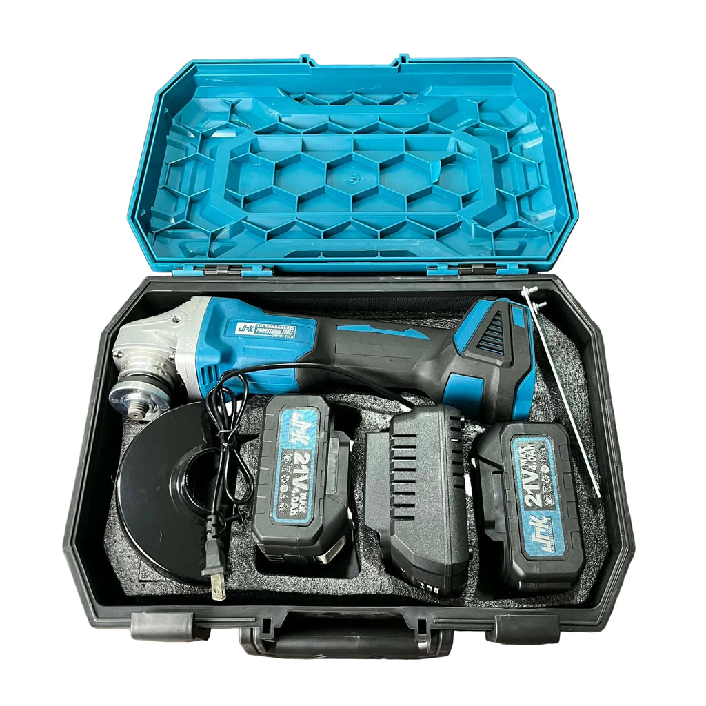 JRK Lithium Brushless Angle Grinder 21 Volts 8500 RPM