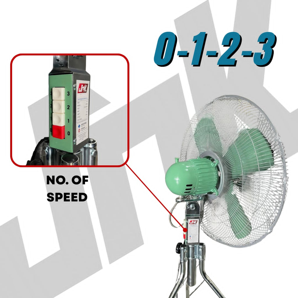 JRK Industrial Stand Fan 24"