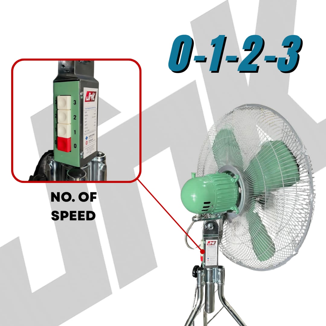 JRK Industrial Stand Fan 24"