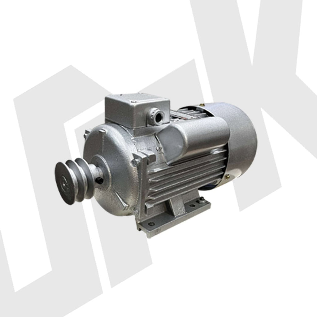 JRK 1.5HP Electric Motor Aluminum w/Pulley