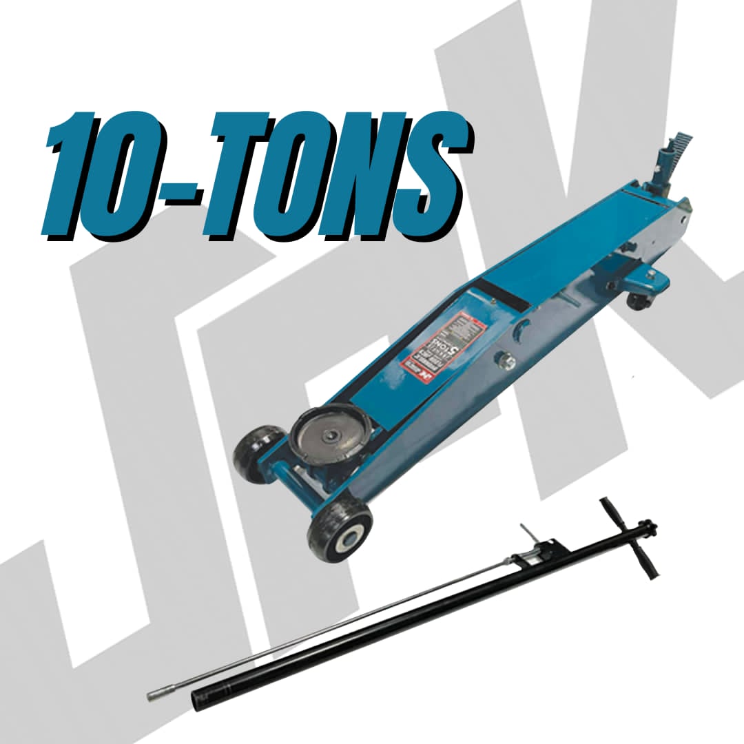 JRK 10-Ton Hydraulic Floor Jack 170mm - 570mm