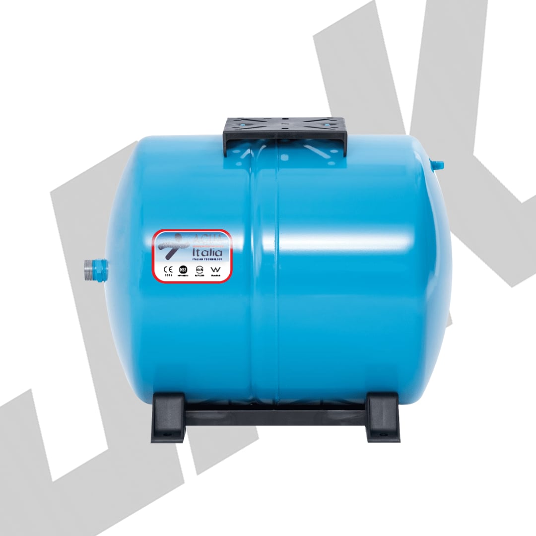 Aqua Italia Horizontal Diaphragm Pressure Tank