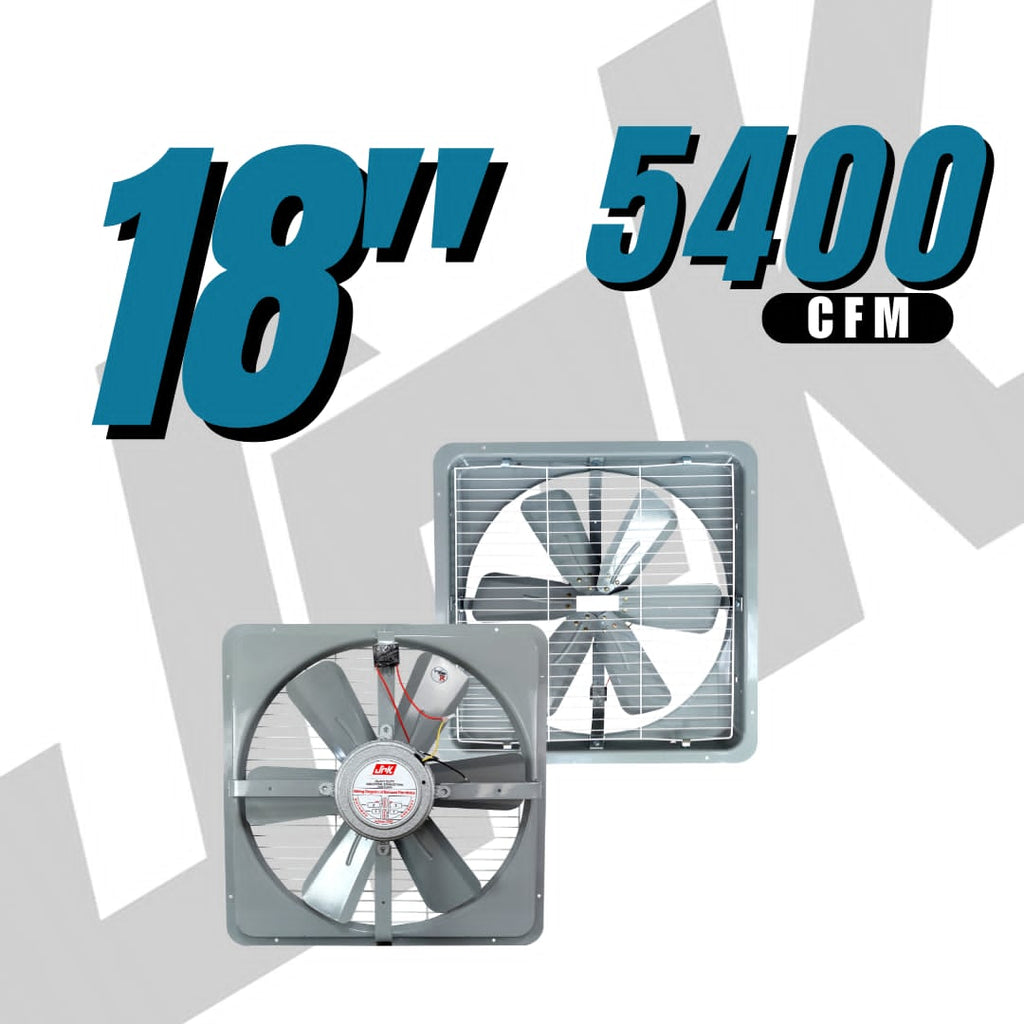 JRK Industrial Exhaust Fan 18" 350W