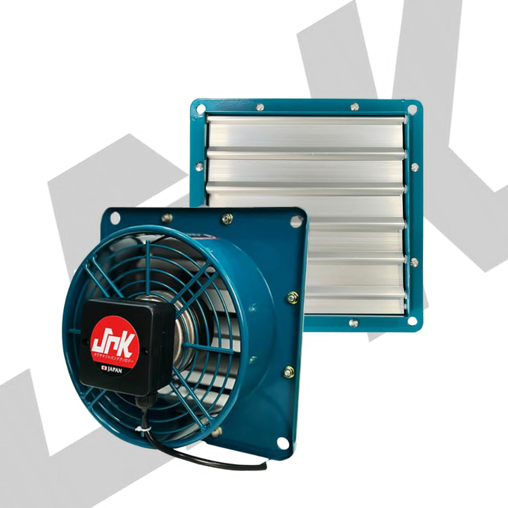 JRK Industrial Exhaust Fan with Shutter 8"