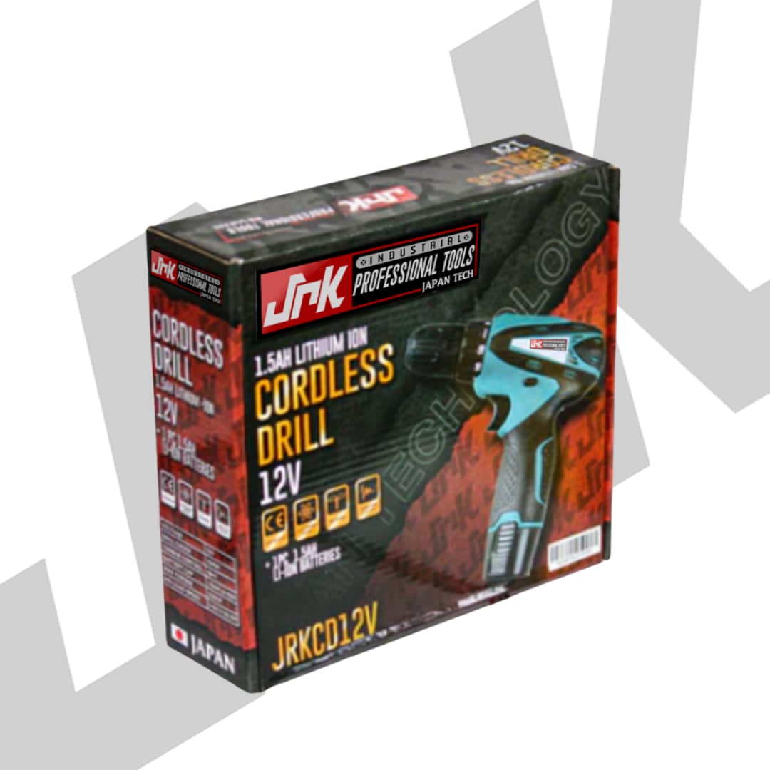 JRK Cordless Drill 1.5Ah Lithium-Ion 12V