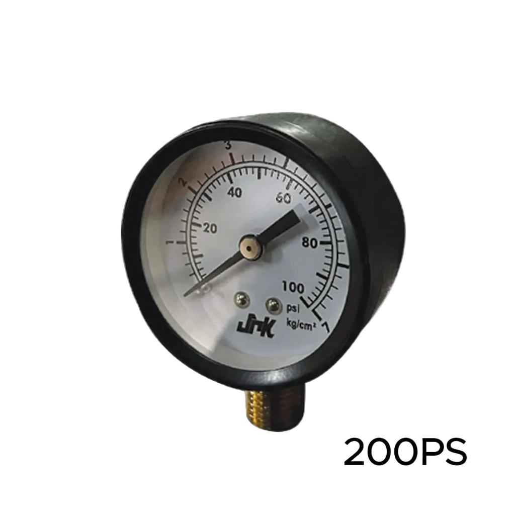 PRESSURE GAUGE 200PSI