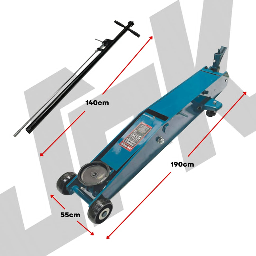 JRK 20-Ton Hydraulic Floor Jack 220mm - 680mm